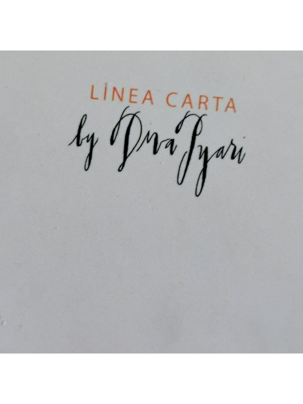 Anthropologie Linea Carta By Diva Pyari Alphabet Letter Plate Majestic Moon Ligh - Picture 2 of 4